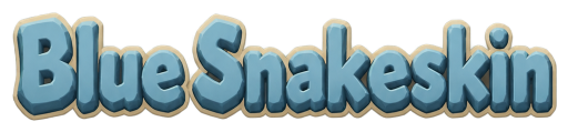 Blue Snakeskin