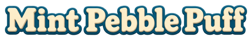 Mint Pebble Puff