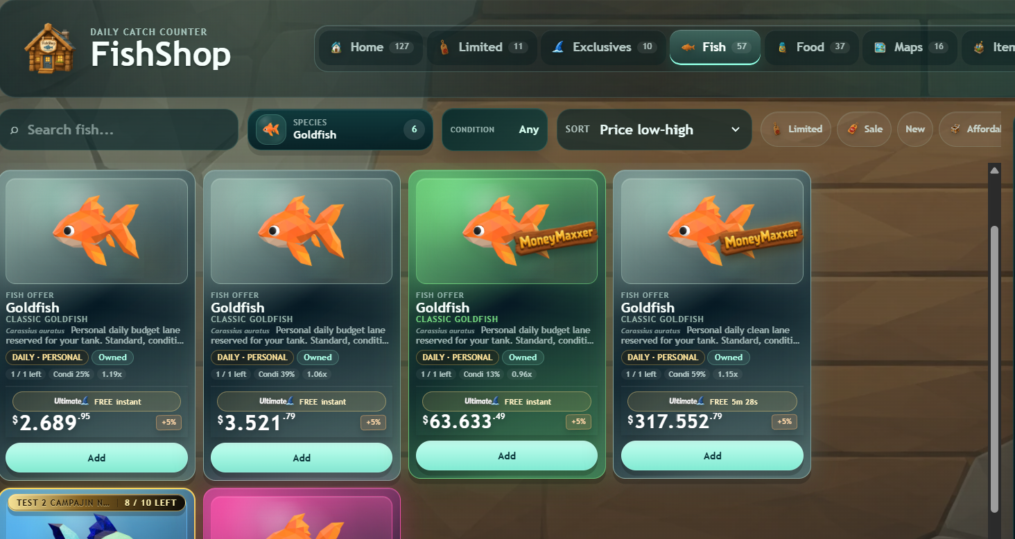 Its Now Mostly Goldfisch That Can Be Money Maxxers