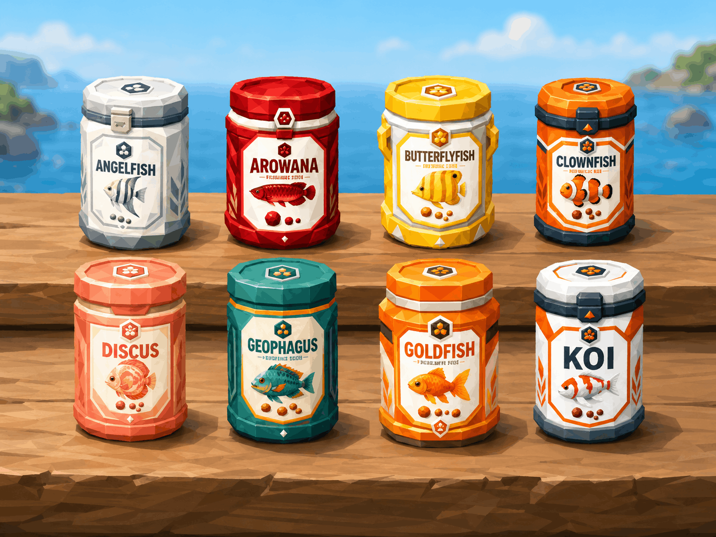 Food and box reward preview