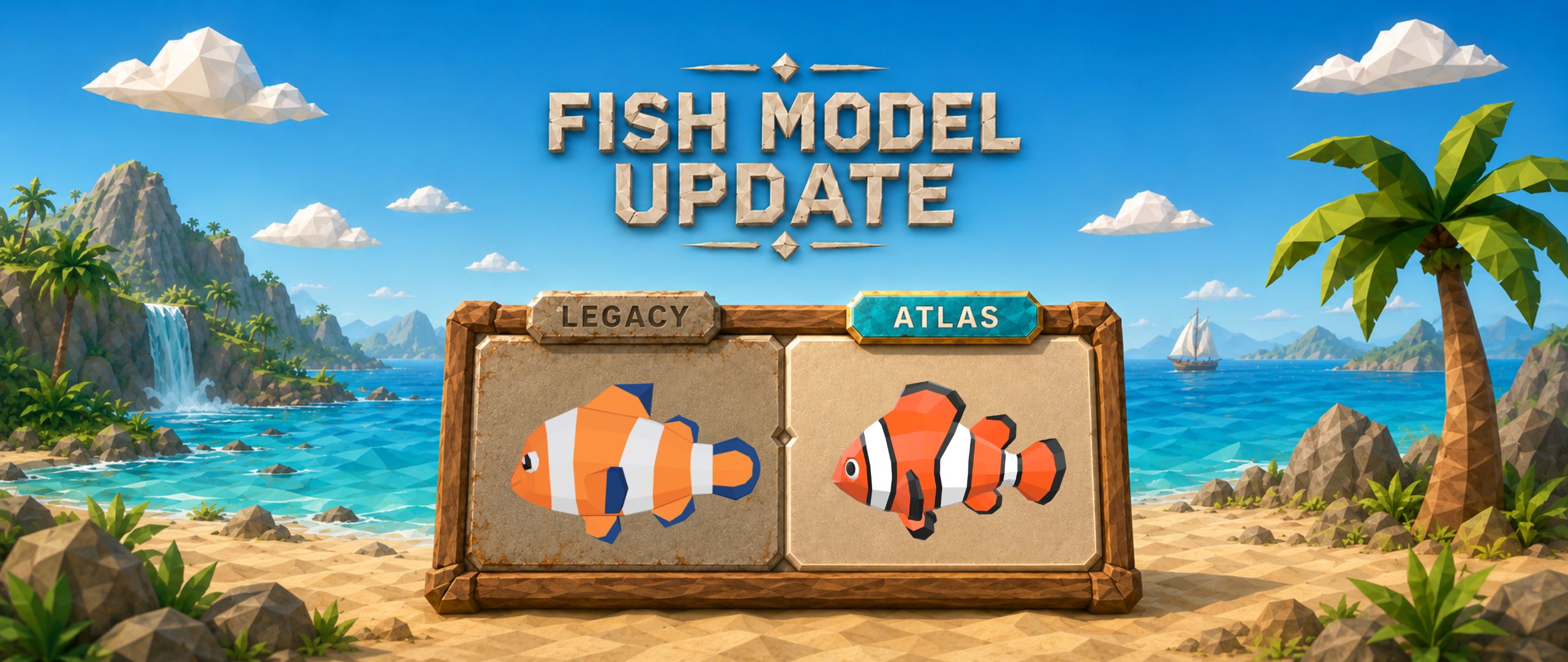 Clownfish Legacy versus Atlas comparison