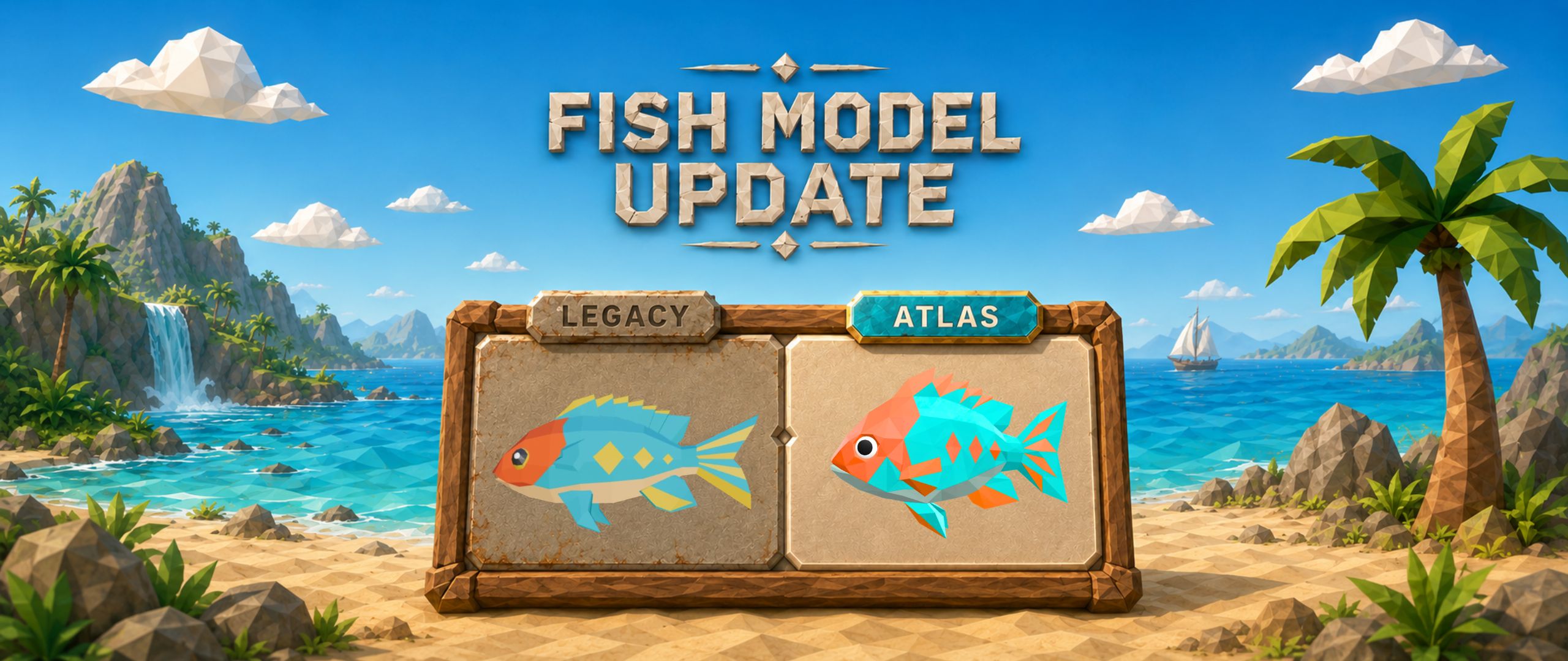 Geophagus Legacy versus Atlas comparison